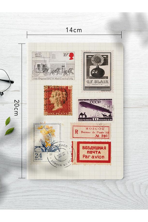 Çizgisiz Defter Seti, 3 Adet Not Defteri, Notebook Journal Seti, Anı Defteri, 64 Sayfa Orta Boy - 3