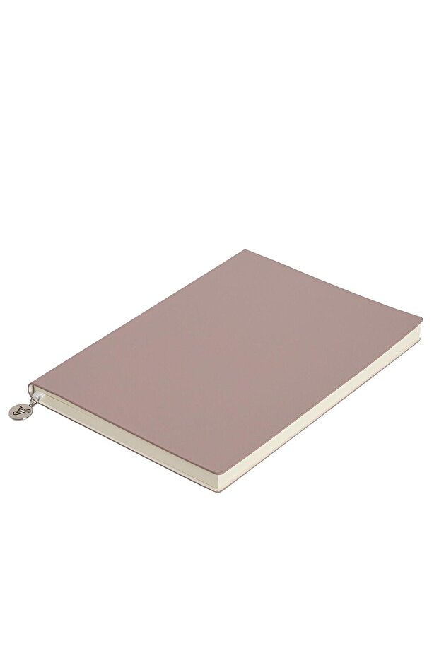 Smyth Classic Flexible Cover Striped Notebook, 14.8x21 cm - Brown