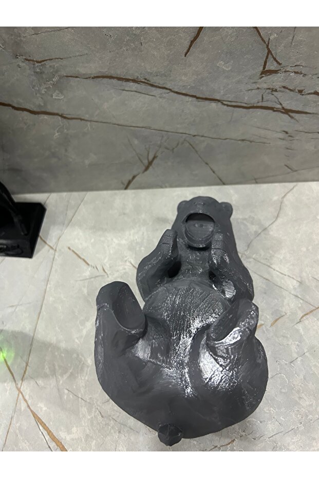 Ayı Şeklinde Şarap Tutacağı - 7