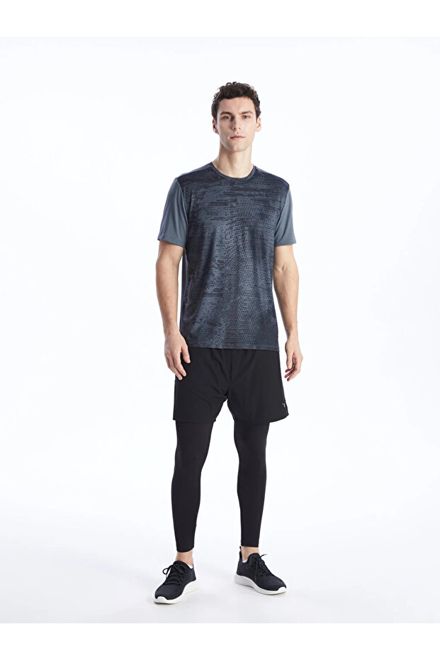 XSIDE Slim Fit Erkek Taytlı Şort - 1