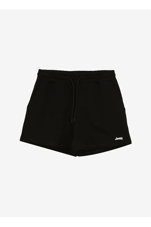 Siyah Kadın Basic Sweat Şort J4sl-sht7033 - 1