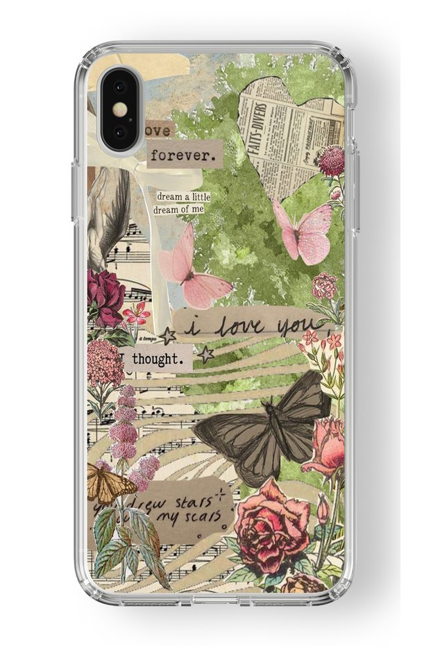 iPhone XS Max Compatible Drew Stars Design Printed Transparent Case