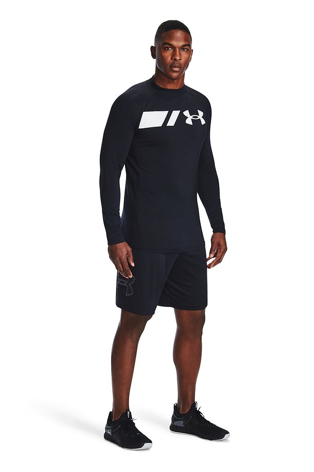 1306443-ua Tech Graphıc Short Siyah Erkek Loose Fit Şort - 1
