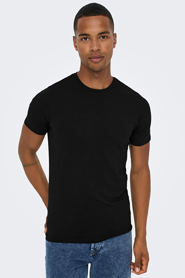 Men's 2-Piece Crew Neck T-shirt -22021181