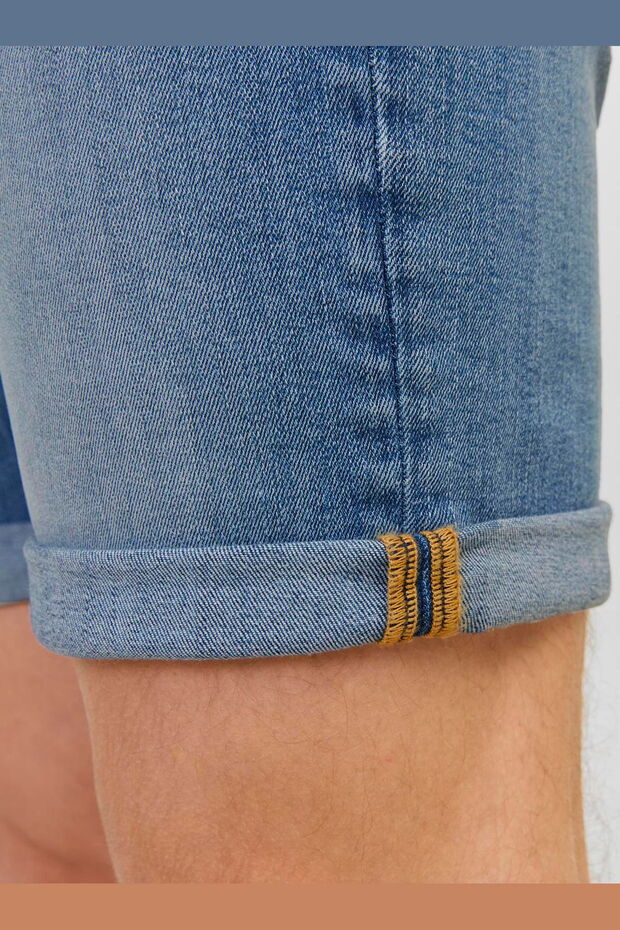 Erkek Rick Fox 037 Denim Şort - 7