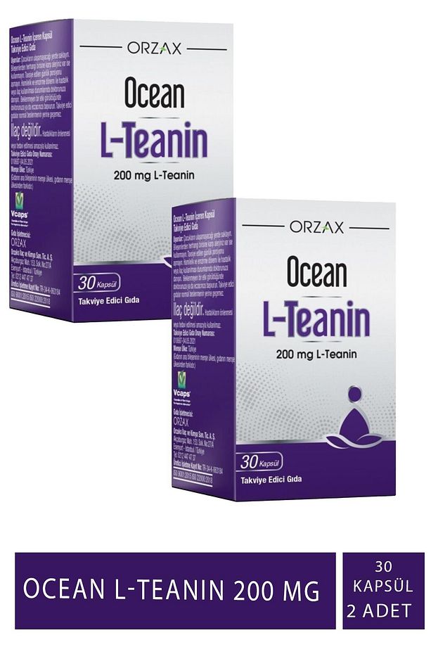 L-teanin 200 Mg 30 Kapsül 2 Adet - 1