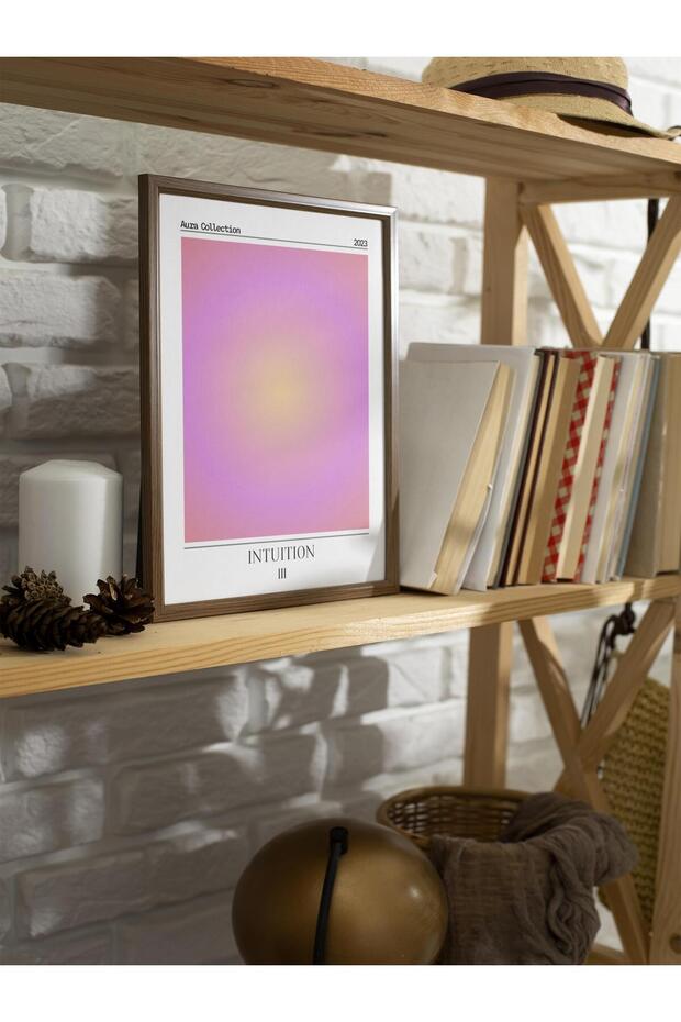 Aura Series No:46 - 111 Intution Angel Number Colorful Unframed Poster - 3
