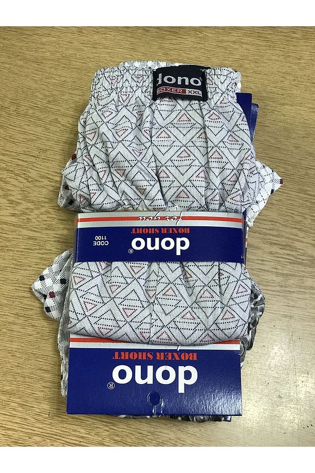 Erkek %100 Pamuk 3 Lü Paket Karışık Renk 1.Kalite Boxer Şort - 5