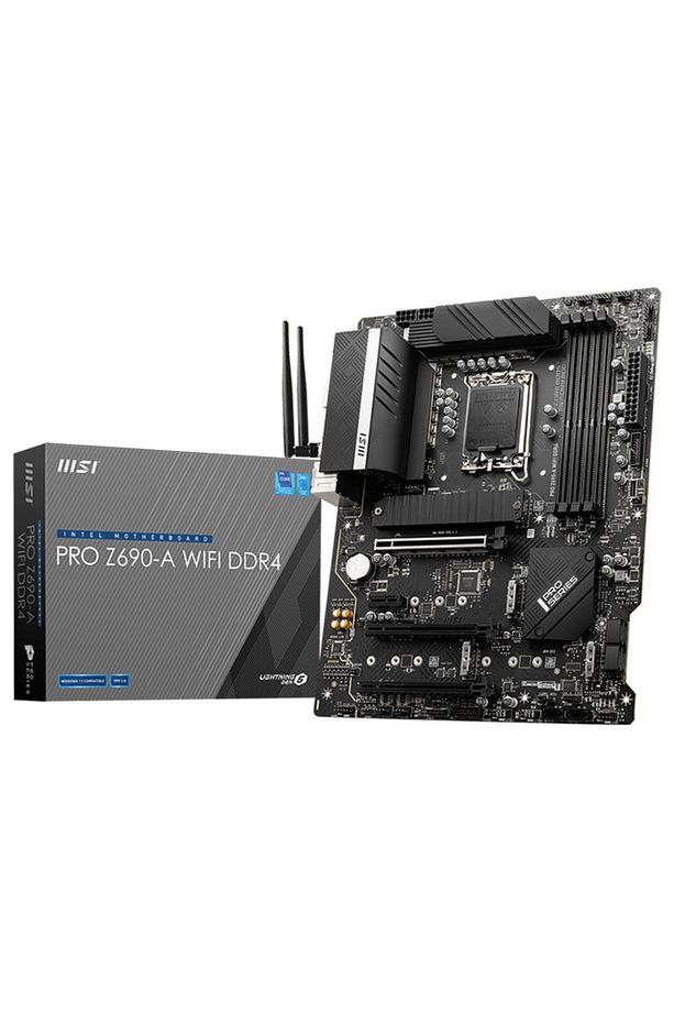 Pro Z690-a Wıfı Ddr4 Intel Z690 Soket 1700 Ddr4 5200(OC)mhz Atx Gaming (OYUNCU) Anakart - 1