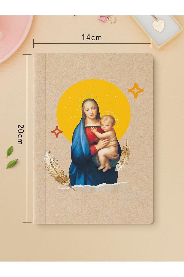 Çizgisiz Defter Seti, 3 Adet Not Defteri, Notebook Journal Seti, Anı Defteri, 64 Sayfa Orta Boy - 4