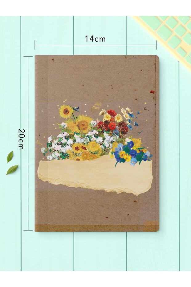 Unlined Notebook Set, 3 Notepads, Notebook Journal Set, Memory Book, 64 Pages Medium Size - 5