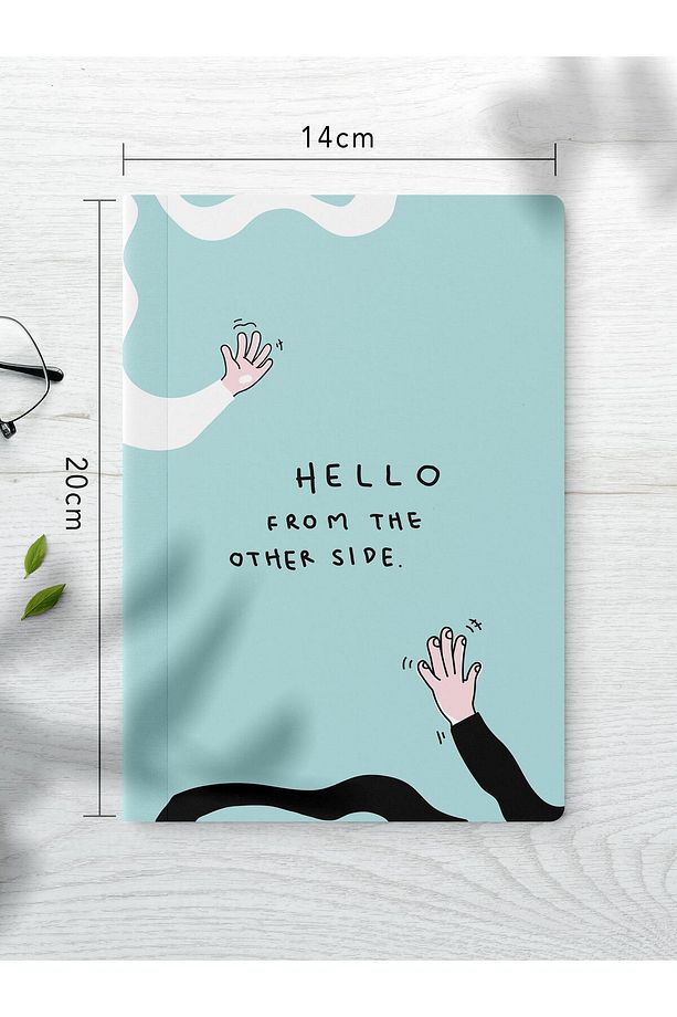 Çizgisiz Defter Seti, 2 Adet Motivasyon Desenli Notebook, Not Defteri, Anı Defteri, 64 Sayfa - 3