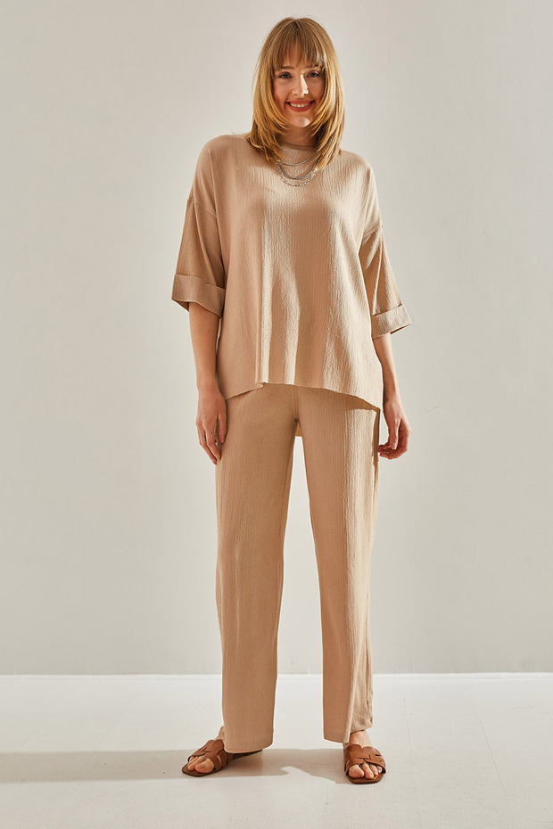Γυναικείο σετ Basic Κάτω Μπλούζα - 3