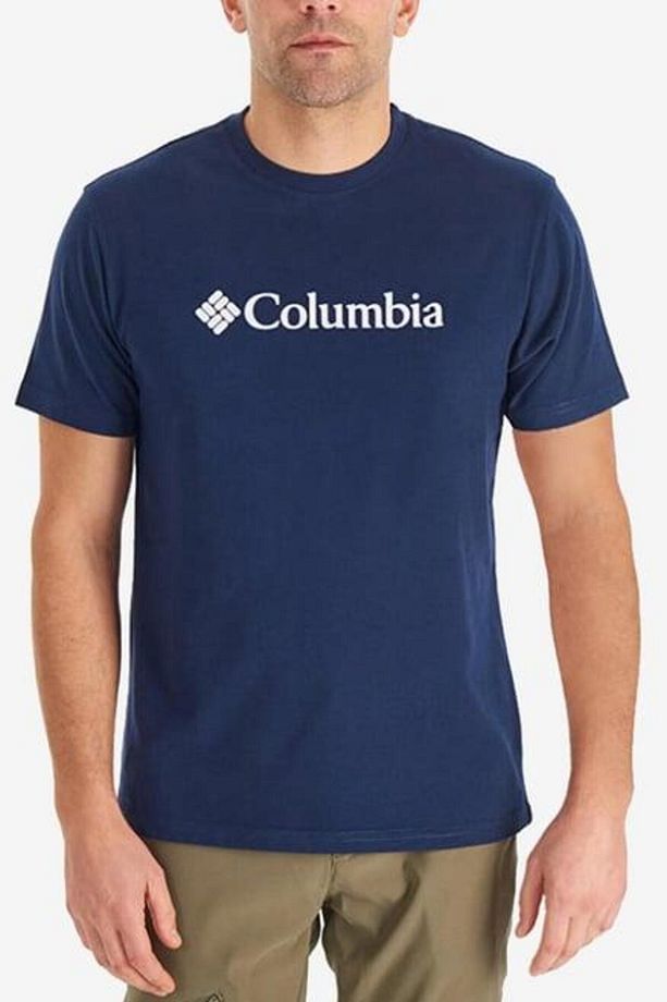 CS0287 CSC M BASIC BIG LOGO BRUSHED SS TEE - 1