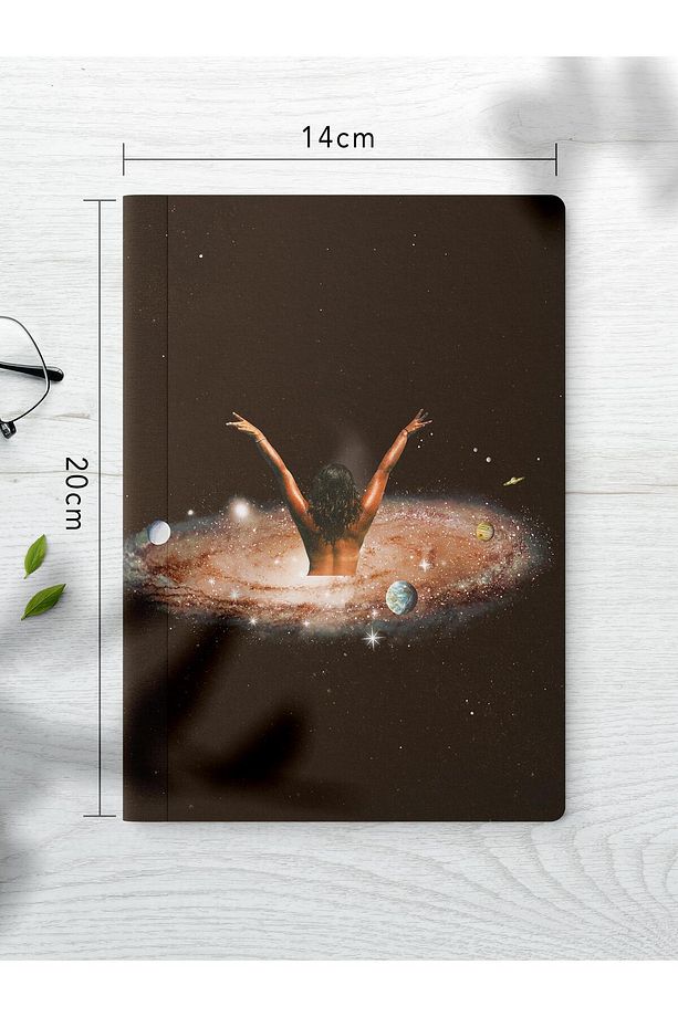 Çizgisiz Defter Seti, 3 Adet Not Defteri, Notebook Journal Seti, Anı Defteri, 64 Sayfa Orta Boy - 3