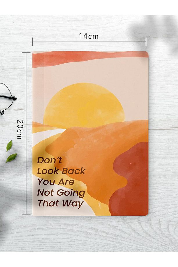 Çizgisiz Defter Seti, 3 Adet Not Defteri, Notebook Journal Seti, Anı Defteri, 64 Sayfa Orta Boy - 3