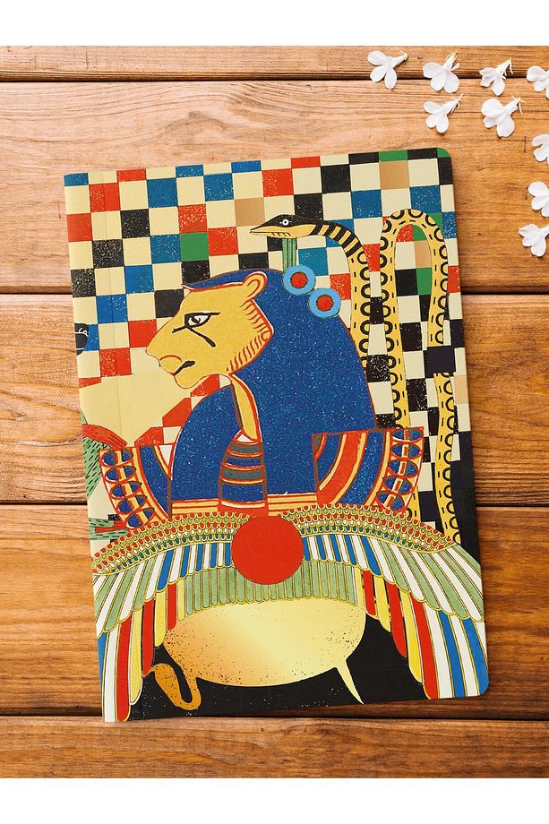 Çizgisiz Defter, Vintage Retro Temalı Notebook, Not Defteri, Vintage Defter, 64 Sayfa 14*21cm - 1