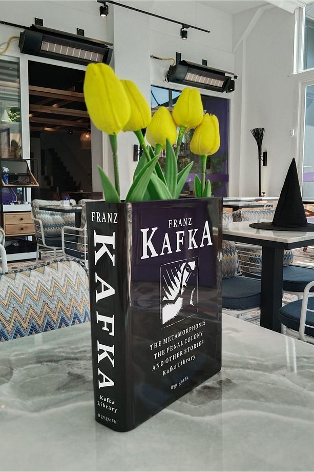 Franz Kafka siyah kitap vazo dünya klasikleri koleksiyonu - 5