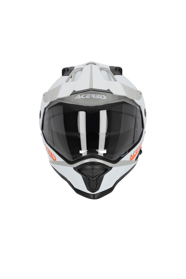 ACERBİS REACTIVE 22-06 KASK BEYAZ GRİ - 2
