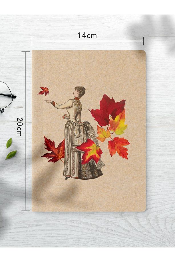 Çizgisiz Defter Seti, 3 Adet Not Defteri, Notebook Journal Seti, Anı Defteri, 64 Sayfa Orta Boy - 3