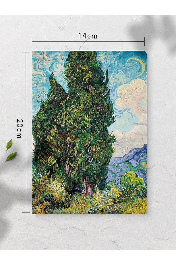 Çizgisiz Defter, Modern Sanat Notebook, Monet Temalı Not Defteri 64 Sayfa, 14*21cm - 2