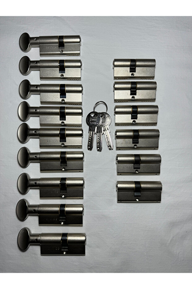 KALE 164 SM / 164 SNC 15'Lİ ORTAK ANAHTAR / PASS SİSTEM (9 ADET 164 SM + 6 ADET 164 SNC) - 1