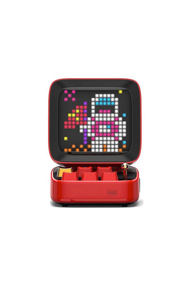 Ditoo Plus Kırmızı Piksel LED Ekranlı Uygulama Kontrollü Akıllı Bluetooth Hoparlör - 2