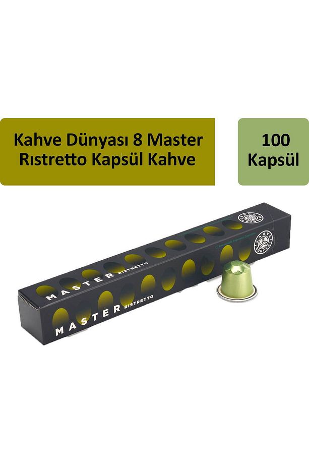 8 Master Rıstretto Kapsül Kahve x 10 Adet - 1