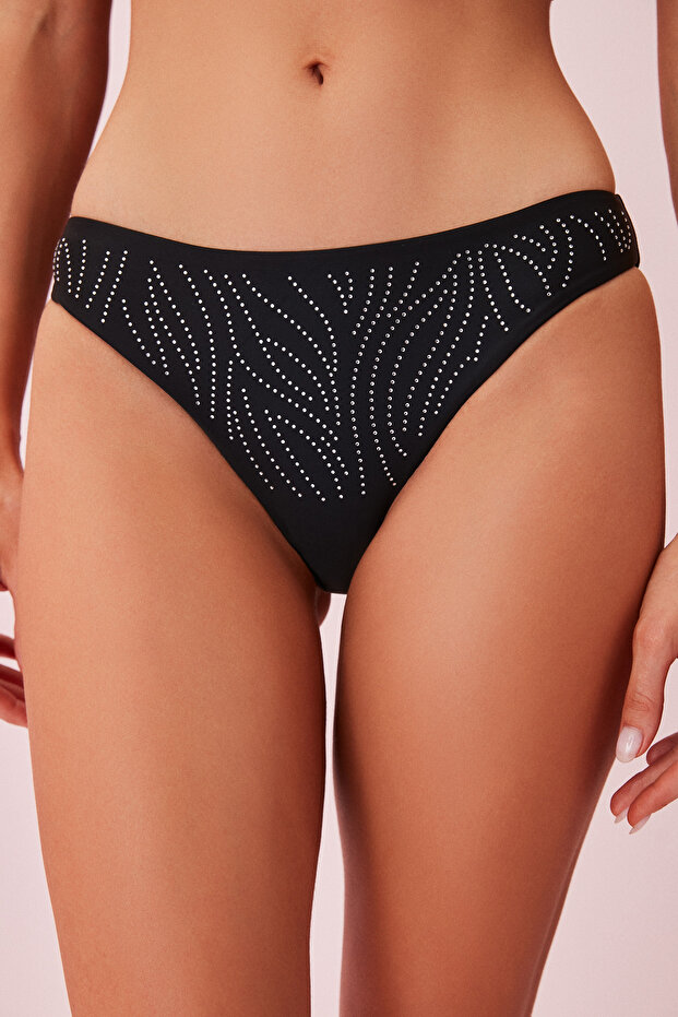 Taşlı Bikini Alt - 1