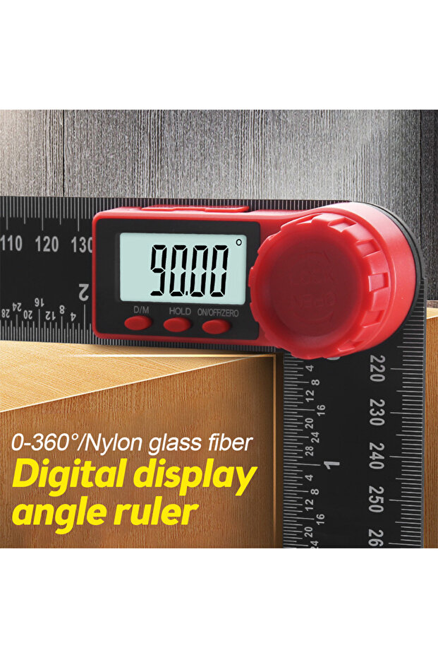 Digital Angle Ruler Inclinometer Angle Digital Electronic Scale Goniometer Protractor Angle Detec... - 2