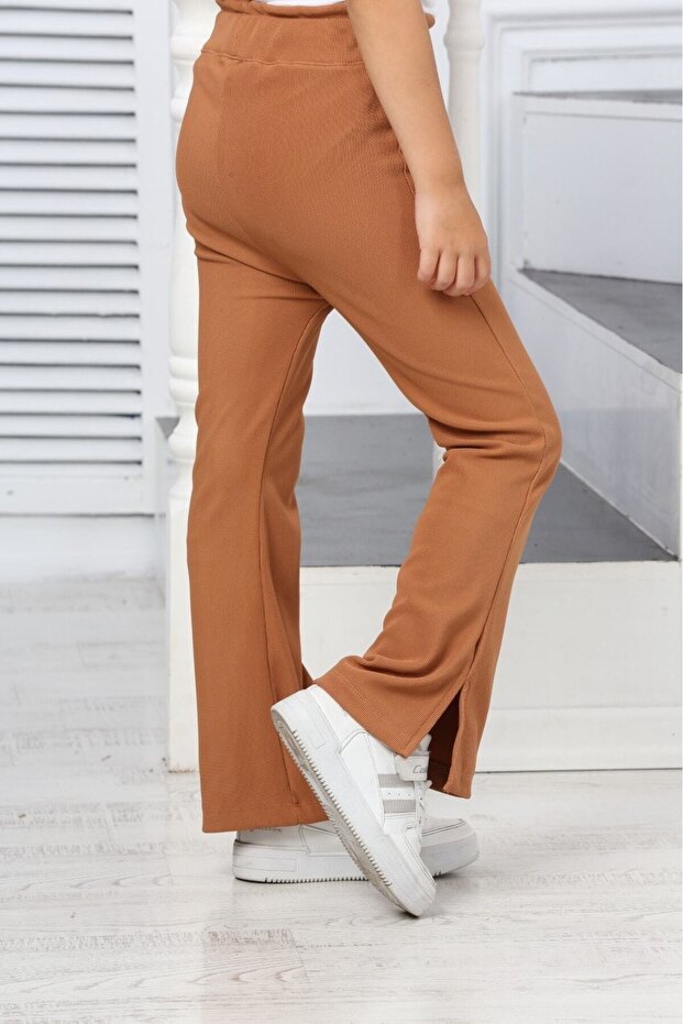 Ispanyol Paça Kız Çocuk Pantolonu Minah-06050001 - 6