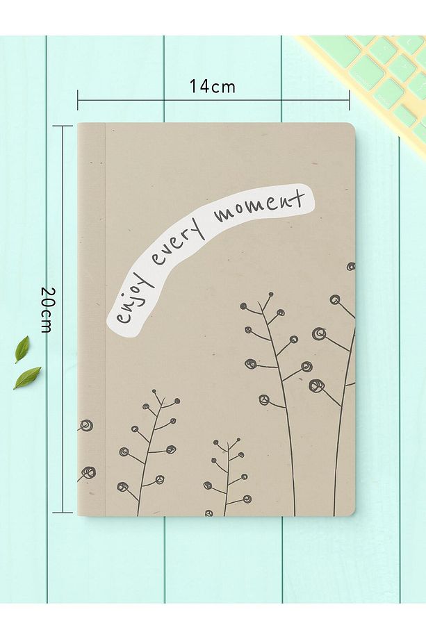 Çizgisiz Defter Seti, 3 Adet Not Defteri, Notebook Journal Seti, Anı Defteri, 64 Sayfa Orta Boy - 5
