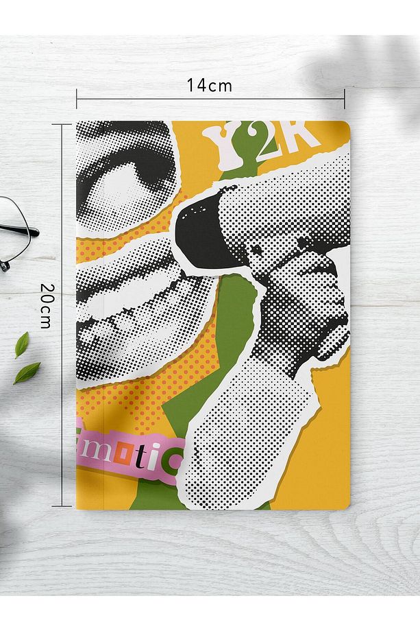 Çizgisiz Defter Seti, 3 Adet Not Defteri, Notebook Journal Seti, Anı Defteri, 64 Sayfa Orta Boy - 3