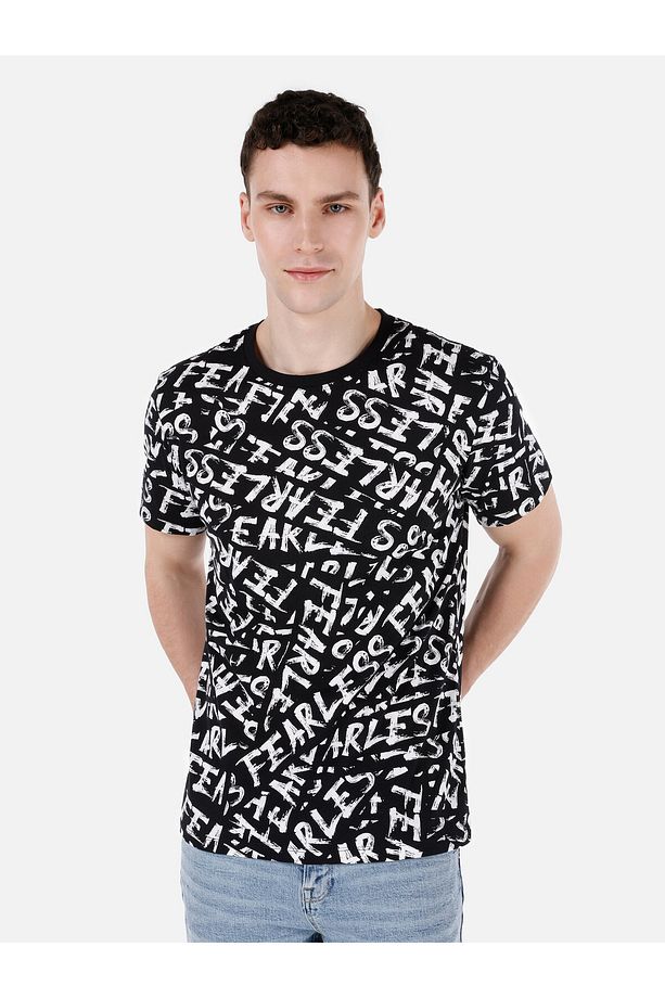 Siyah Erkek Tshirt K.kol - 1