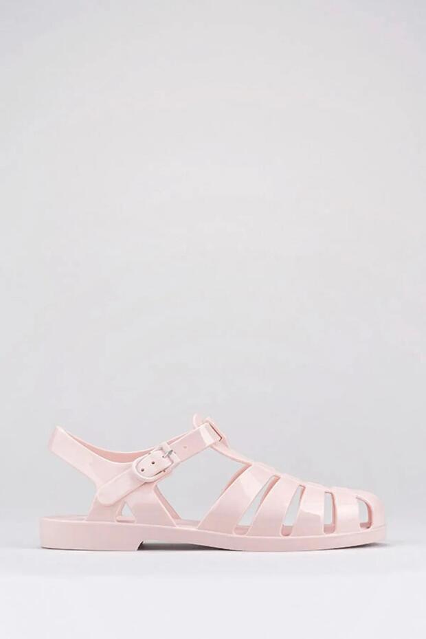 S10258 Nude Color Women's Sandals Slippers Shoes