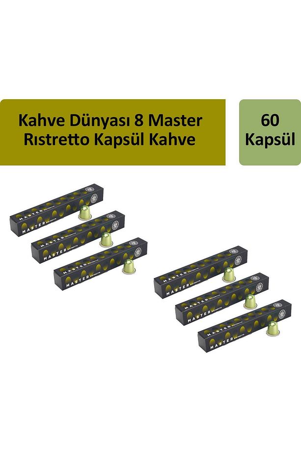 8 Master Rıstretto Kapsül Kahve x 6 Adet - 1