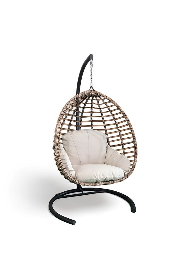 Monalin Mobilya Sofya Classic Rattan El Örgüsü Bahçe & Balkon & Teras Salıncağı - 1