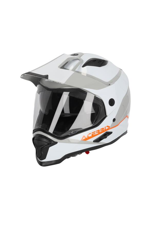 ACERBİS REACTIVE 22-06 KASK BEYAZ GRİ - 1