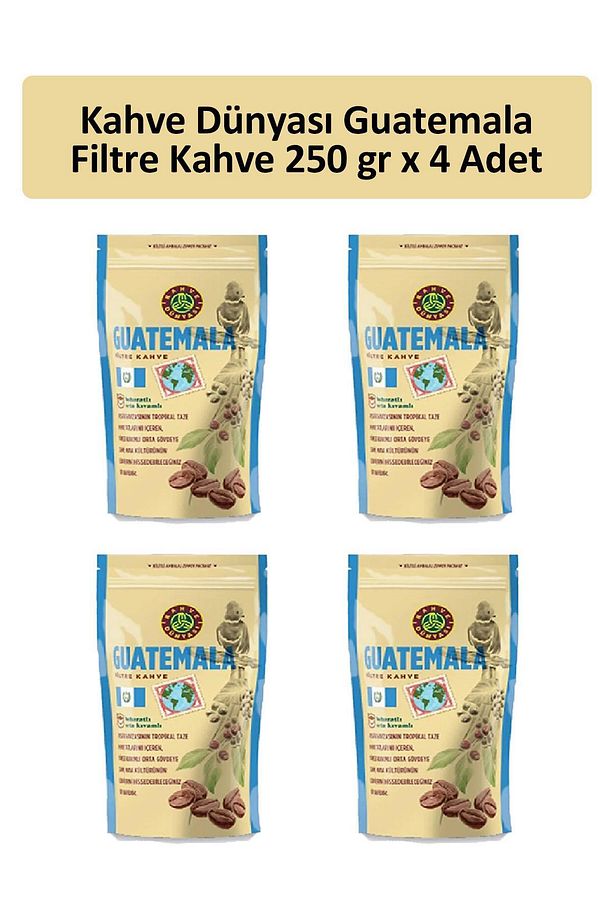 Guatemala Filtre Kahve 250 gr X 4 Adet - 1