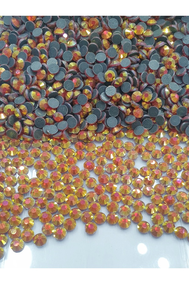 Dmc Hotfix - Iron-On Adhering Stone Ss20 Gold Ab (25 Grams - 400 Pcs)