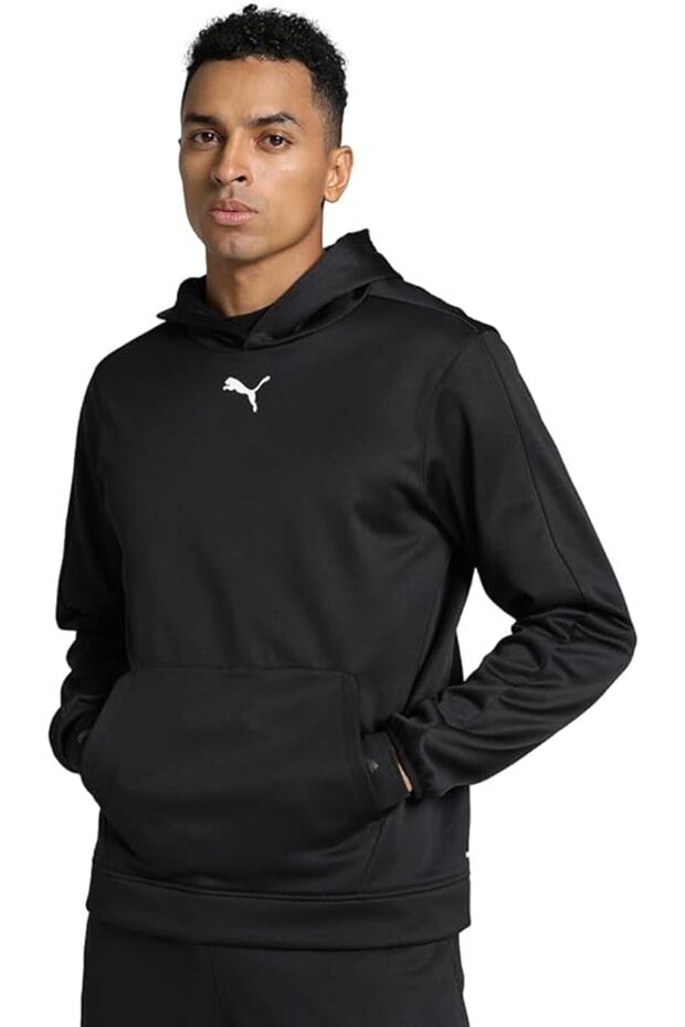Erkek Kapüşonlu Sweatshirt - 1
