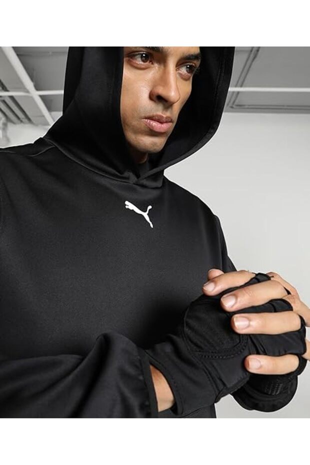 Erkek Kapüşonlu Sweatshirt - 3
