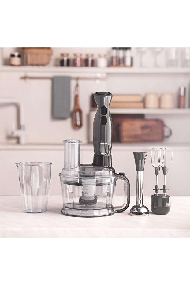 Pro Chopper Ice Breaking Whisk Multipurpose Food Processor with Slice Function 2000W - 2