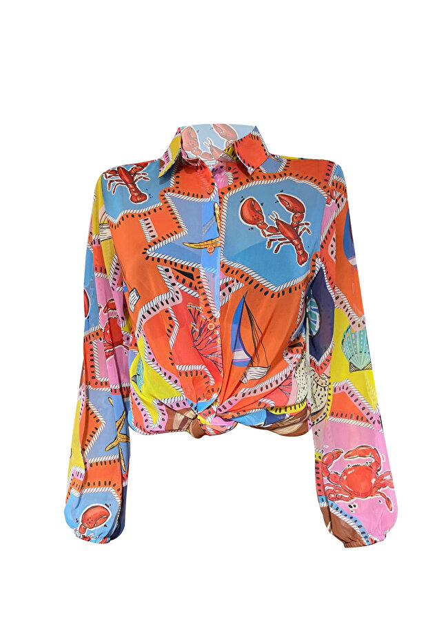 Jasmine Lobster Plaj Gömleği - 3