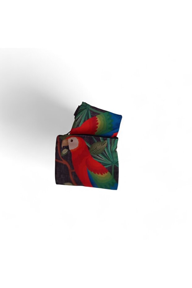 حقيبة شاطئ للتسوق متعددة الأغراض بنمط الببغاء - 3