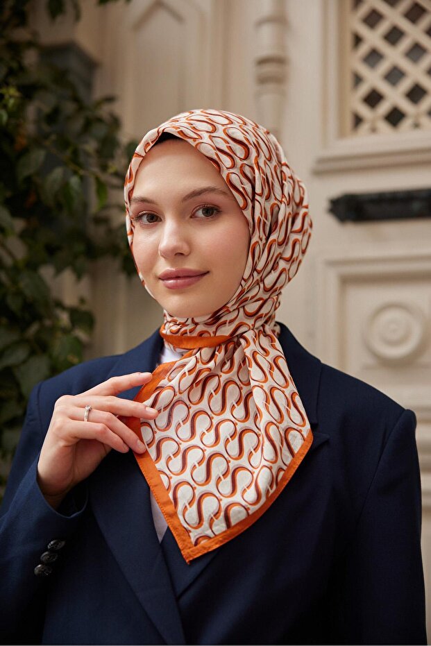 S Model Baroc Eșarfă Tile - 4