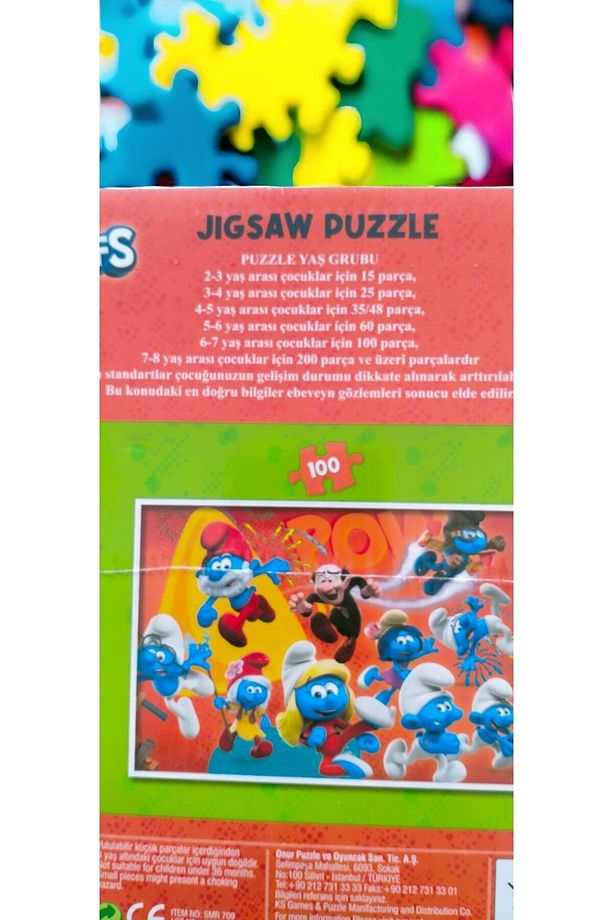 Şirinler Jigsaw Puzzle - 1