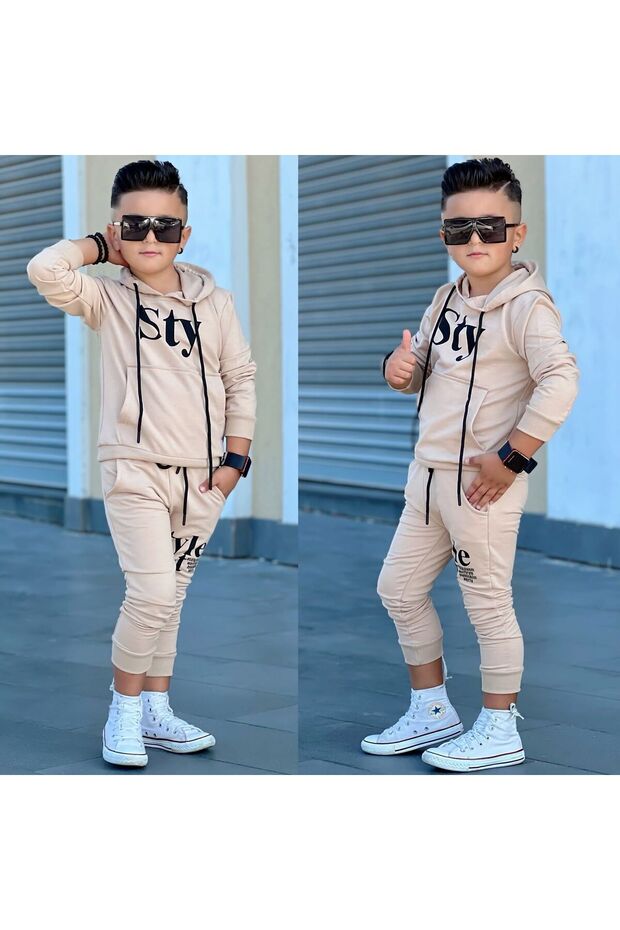 Boy's Hooded Set Sty Minah-07080002
