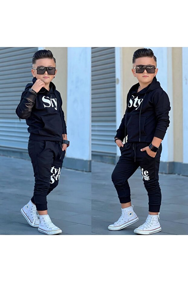 Boy's Hooded Set Sty Minah-07080002