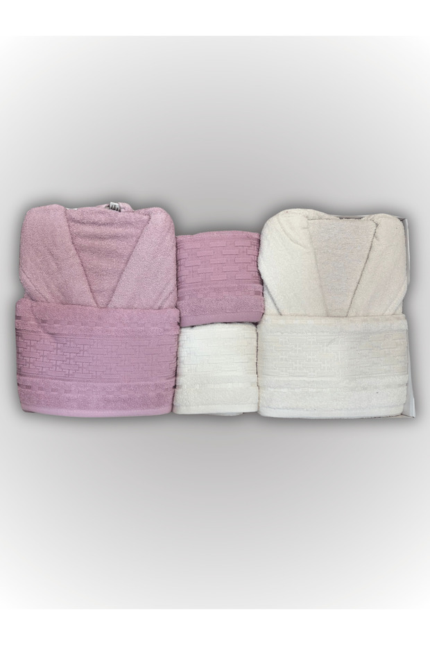 Çift Kişilik Bornoz Seti - 1